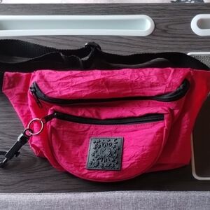 Prospirit Vintage Hot Pink Fanny Pack